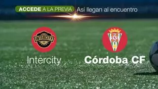 Intercity-Córdoba CF, así llegan al encuentro