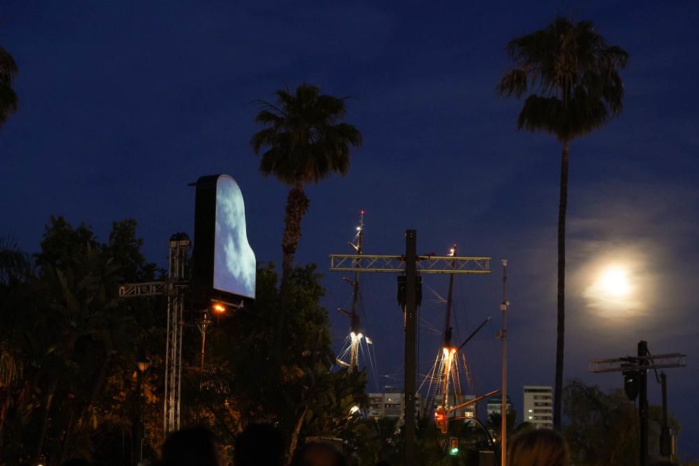 La Noche en Blanco de Málaga de 2019, en imágenes