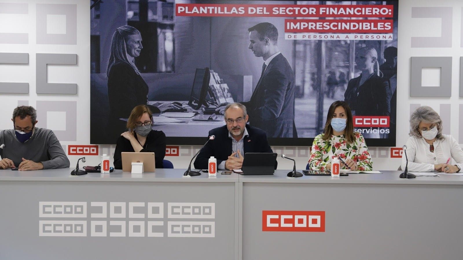 El secretario general de la federación de servicios de CCOO, José María Martínez