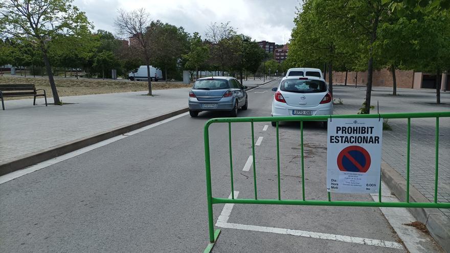 La Guàrdia Urbana de Figueres difon les restriccions d&#039;aparcament durant el Rampell de Fires