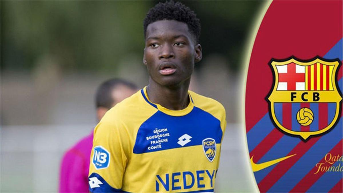 Así juega Lucien Agoumé, el centrocampista del Sochaux que quiere el Barça