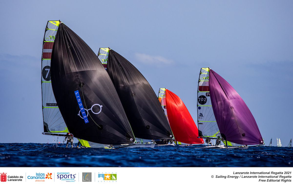 Pruebas clasificatorias de vela en Lanzarote para los Juegos Olímpicos de Tokio