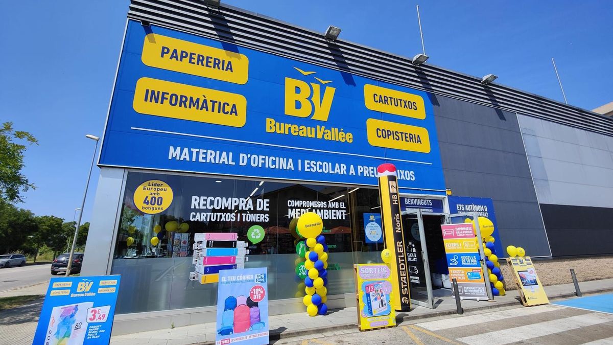 La nova botiga de Bureau Vallée a Girona