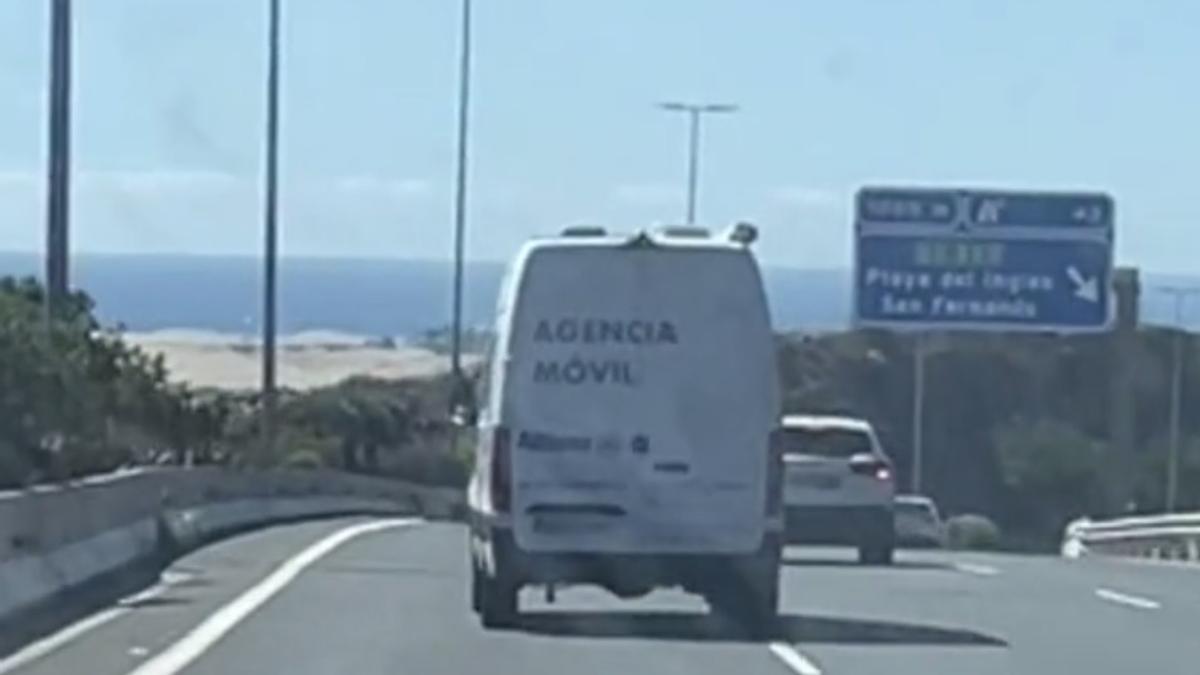 Conducción temeraria en el sur de Gran Canaria