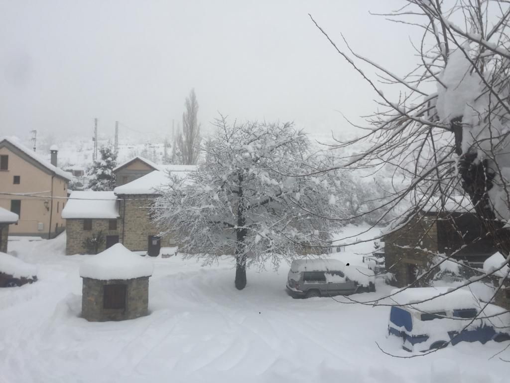 El azote del invierno en Aragón