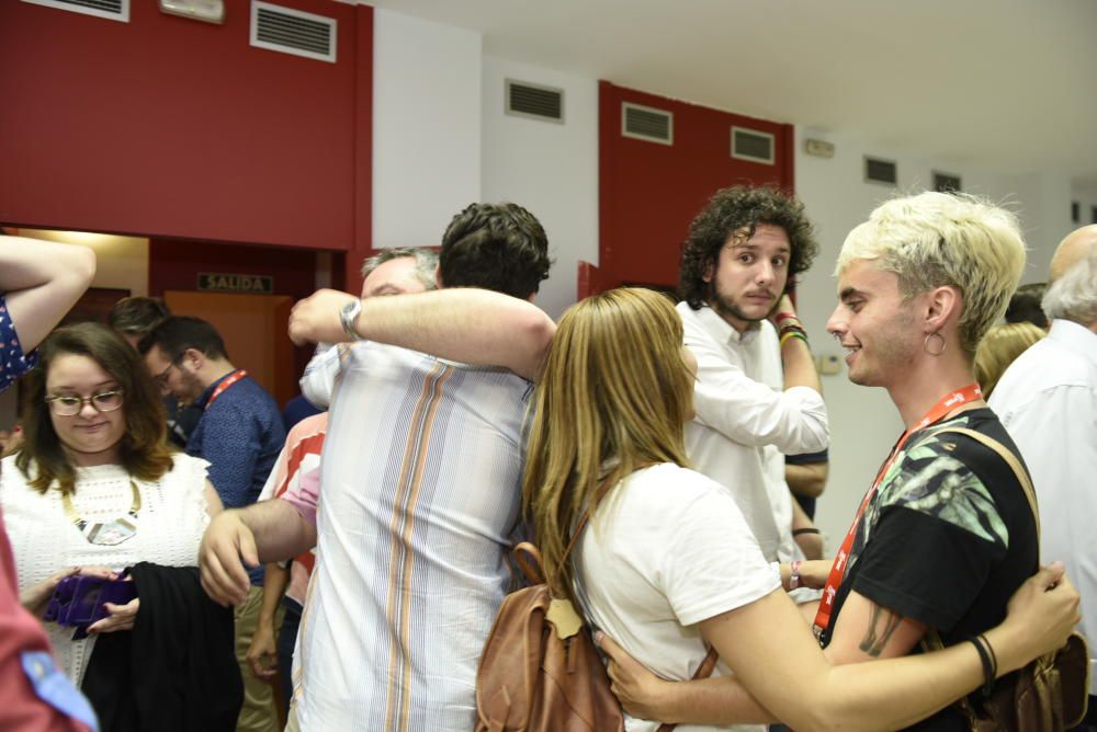 Noche electoral en el PSOE