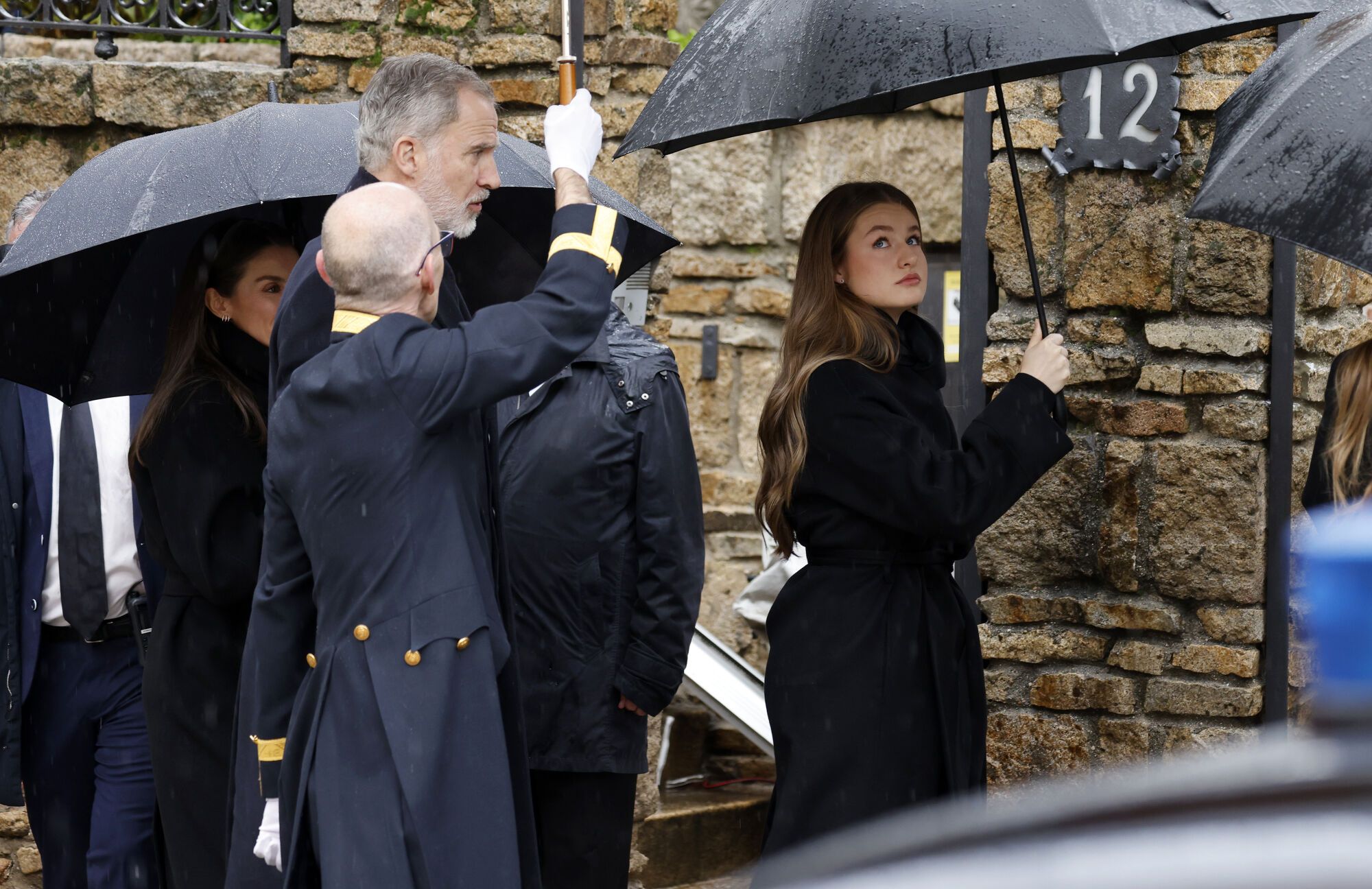 Las imágenes del responso en memoria de la princesa Irene de Grecia.