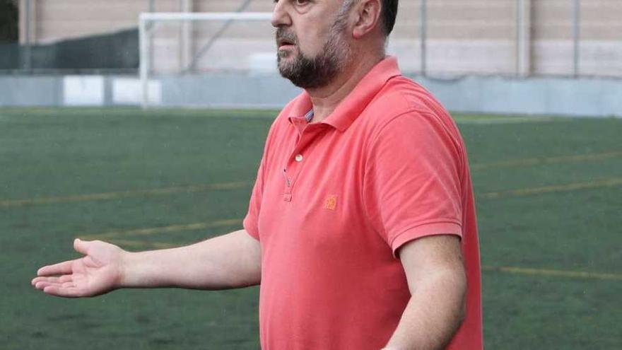 Tomás Gamallo, entrenador del Arcos Club de Fútbol. // Jesús Regal