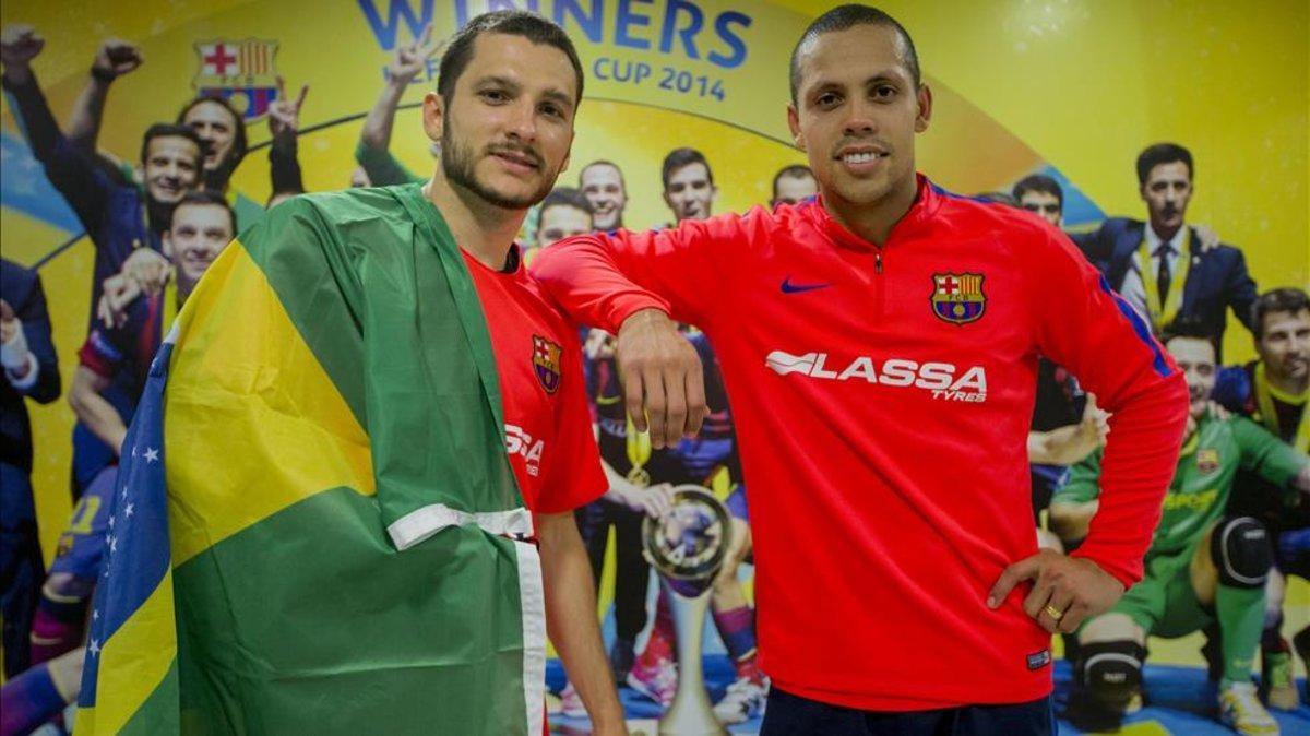 Dyego y Ferrao', dos pesos pesados del Barça y de la 'verdeamarelha'