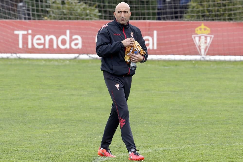 Entrenamiento del Sporting