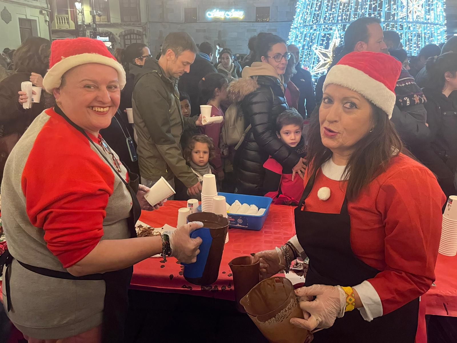 Inicio del programa de actos navideños en Ribadesella.