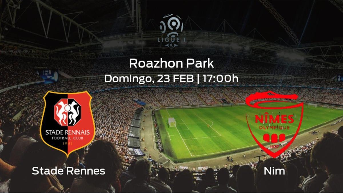 Previa del partido: Stade Rennes - Olimpique de Nimes