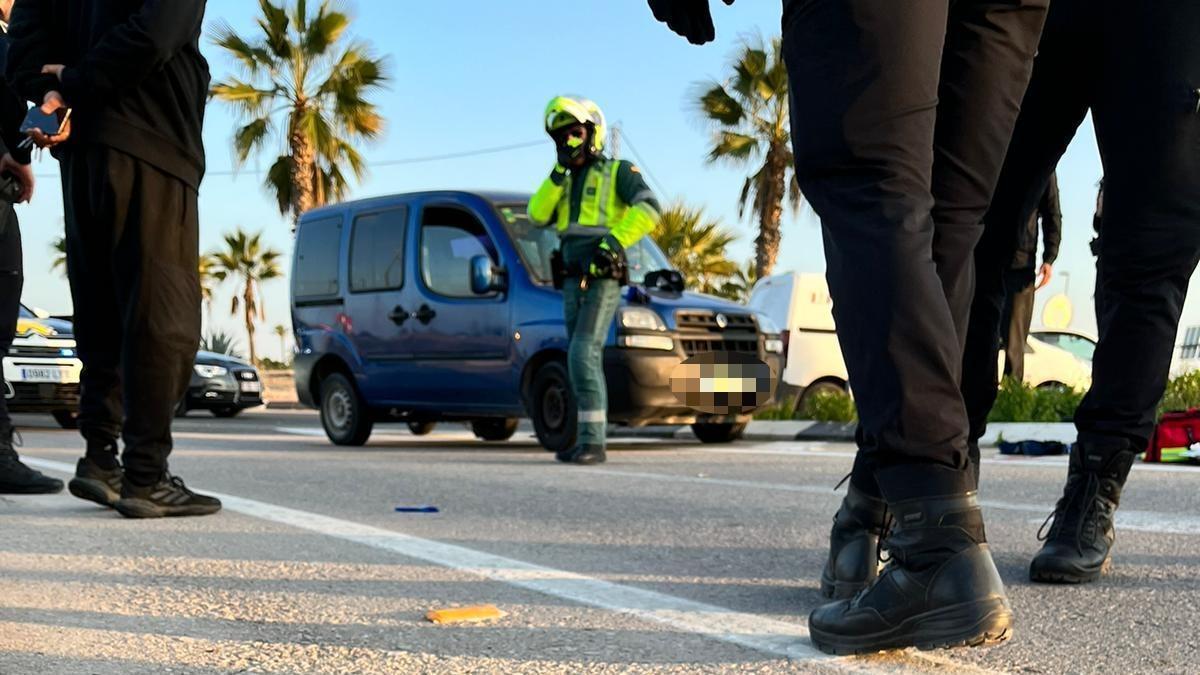 Imagen del día del grave incidente en Crevillent.