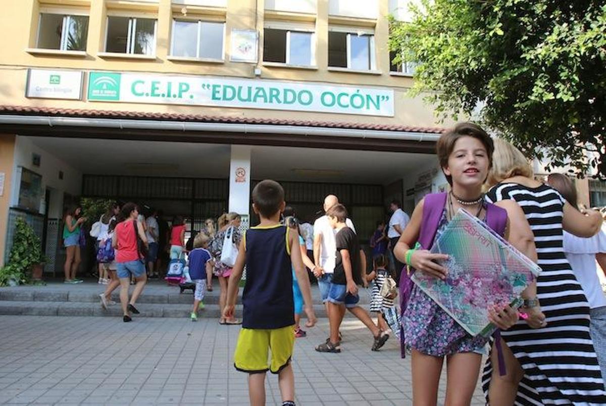Inicio del curso escolar en Málaga Inicio del curso escolar en Málaga