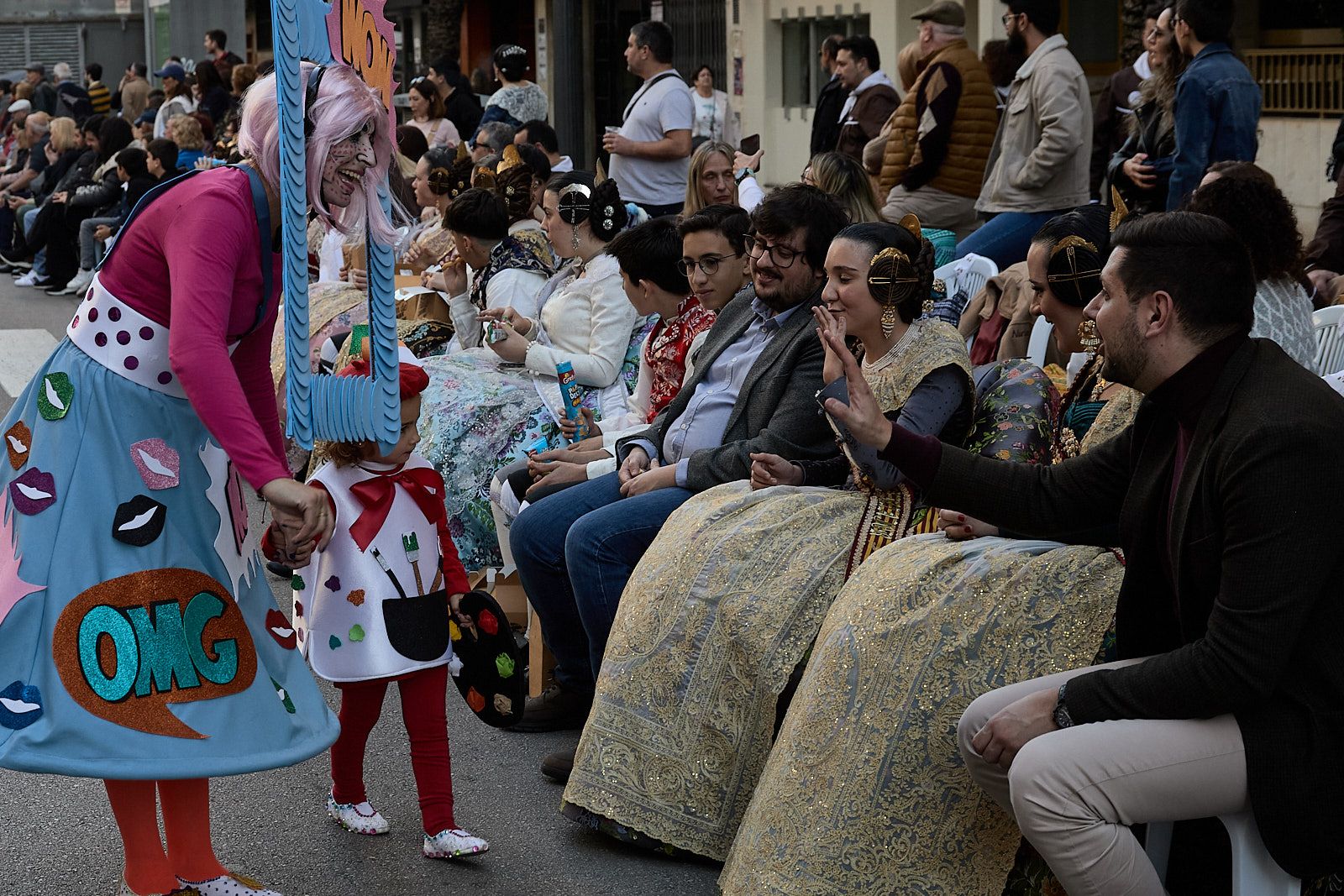 La Cavalcada de las Fallas de Gandia, en imágenes