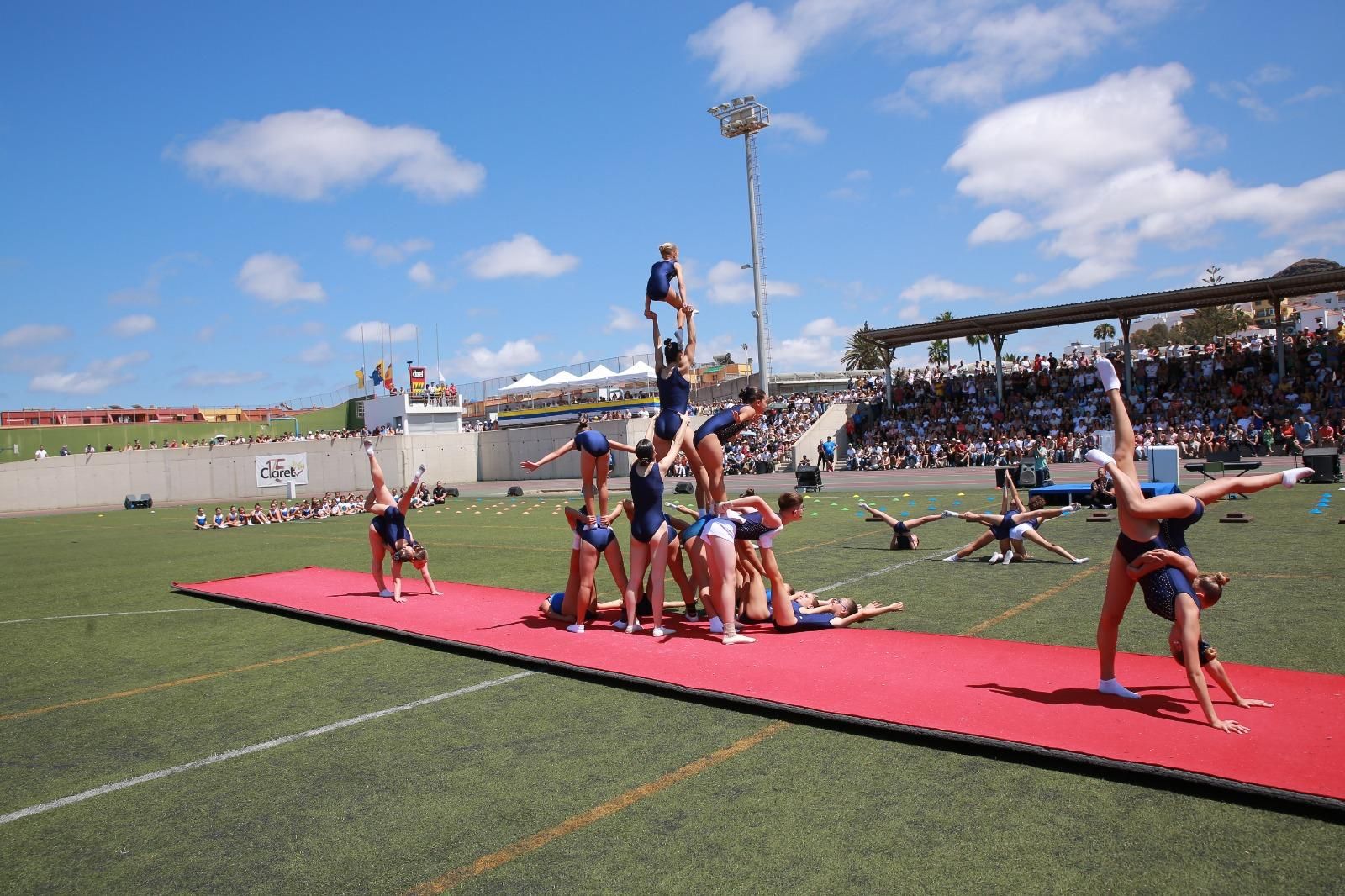 Acto inaugural de la LI Olimpiada del Colegio Claret
