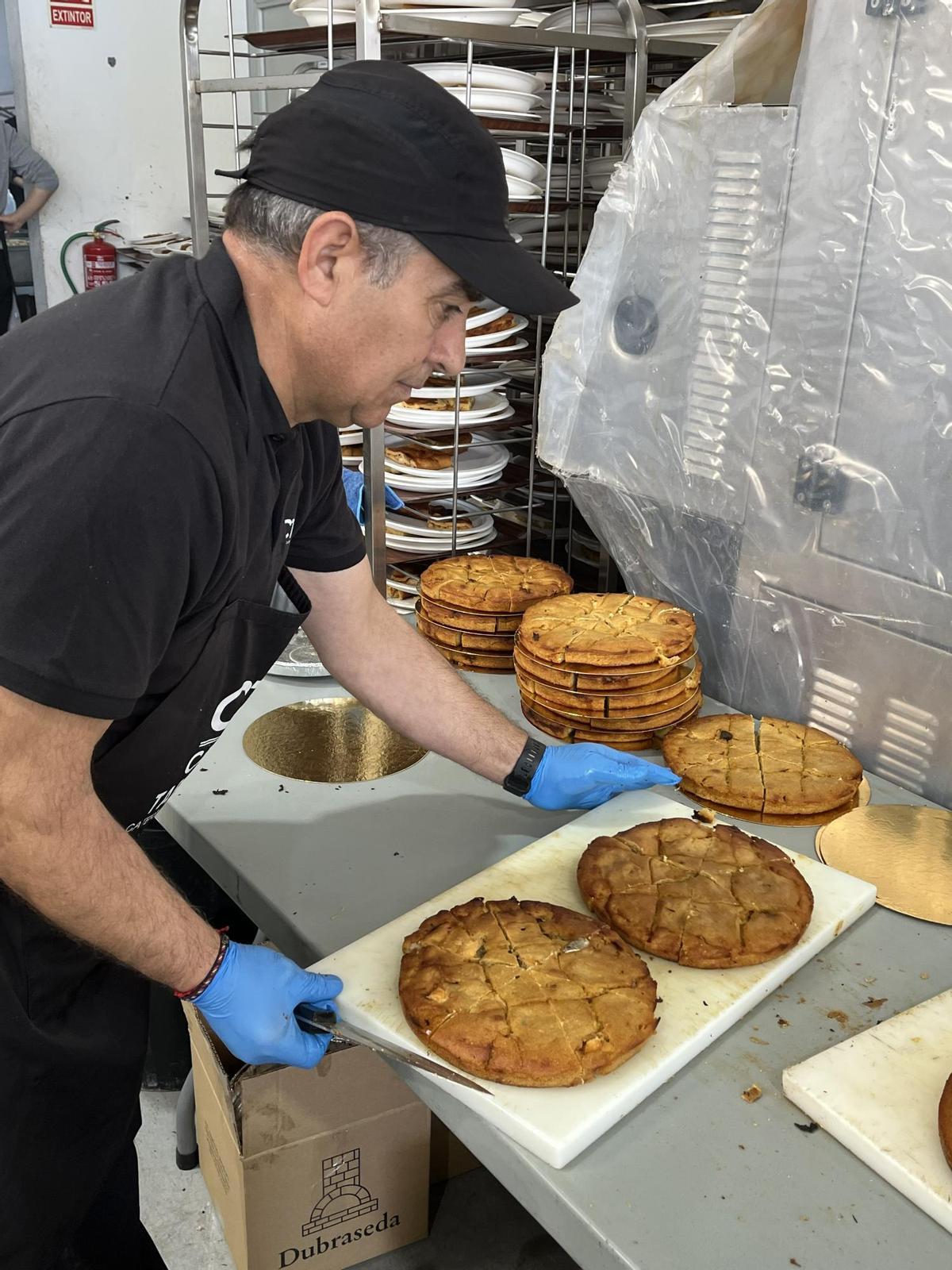 El congrio se sirvió a la plancha, en empanada y en salpicón.