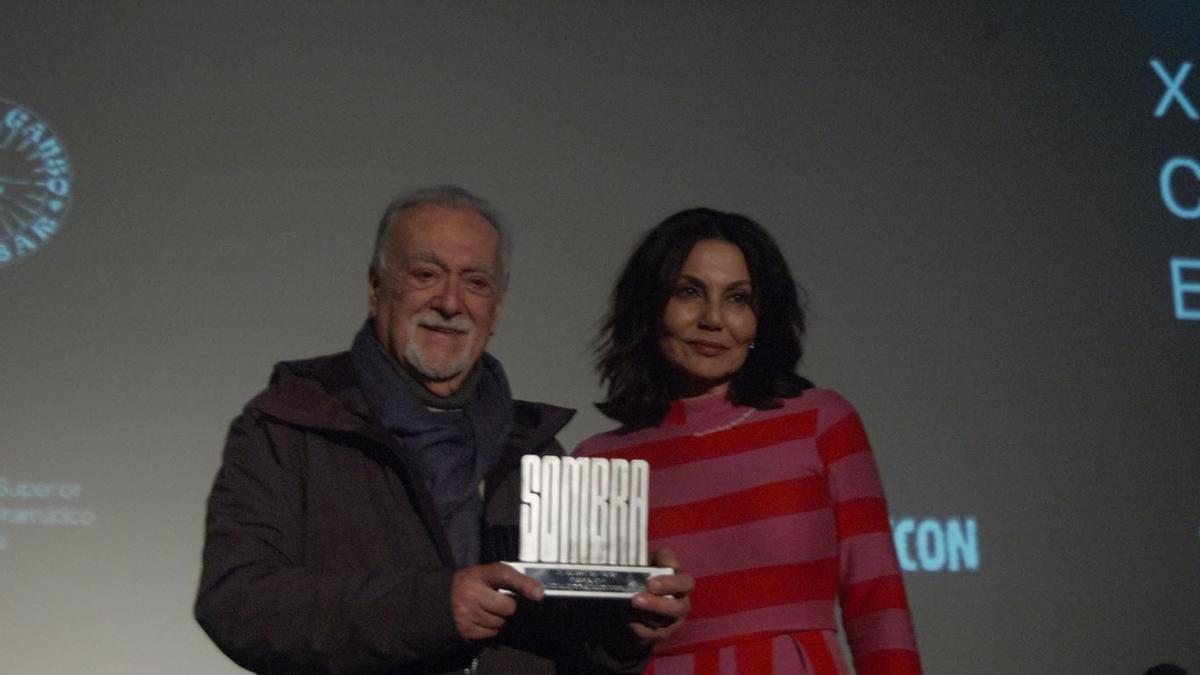 Lamberto Bava y Fabiola Toledo, el viernes en la Filmoteca.