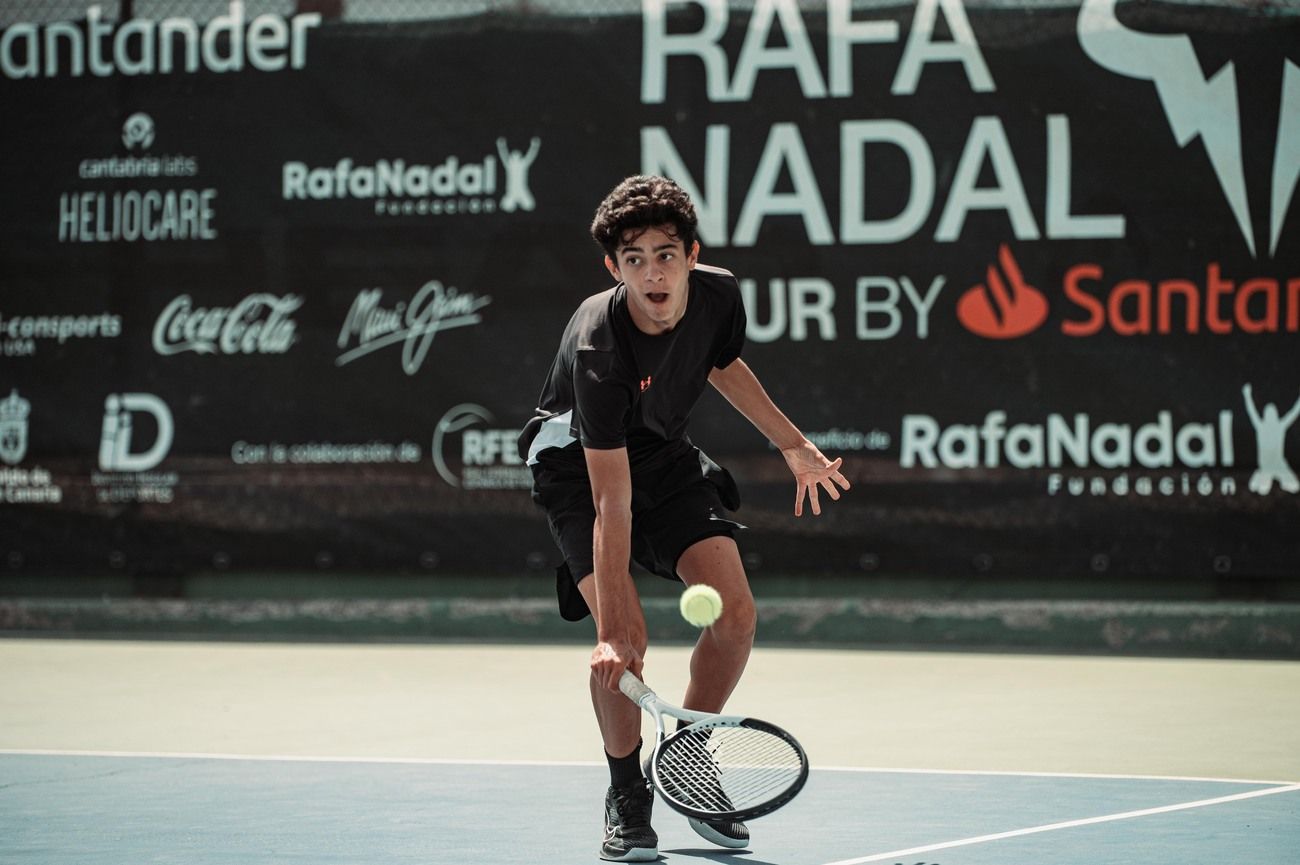 Primera jornada del torneo Rafa Nadal Tour By Santander 2025 en El Cortijo