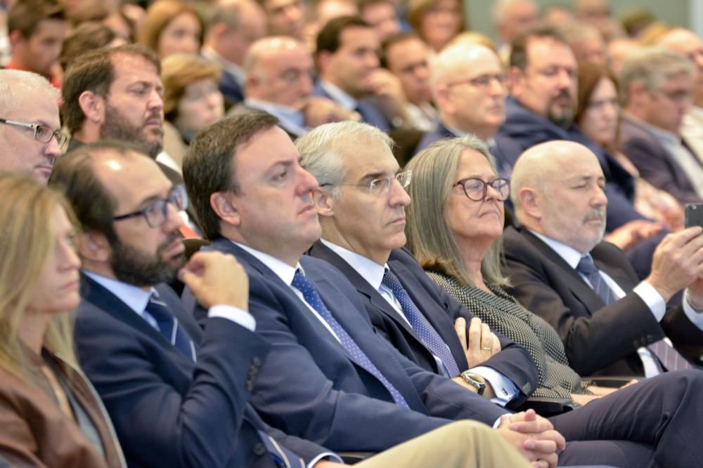 Nadia Calviño, en la Universidade da Coruña