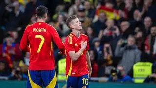 Dani Olmo, la clave del engranaje de la Roja