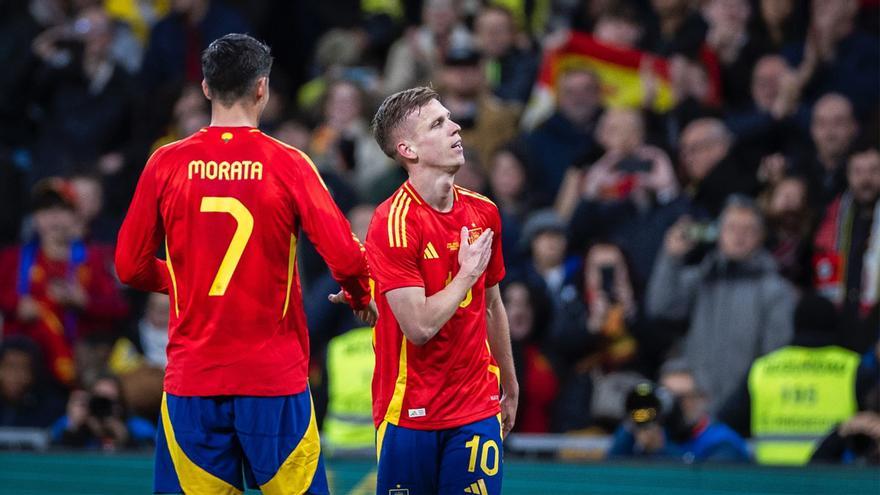 Dani Olmo, la clave del engranaje de la Roja