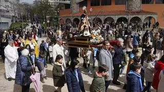 Los vecinos de Campolongo arropan a su patrón