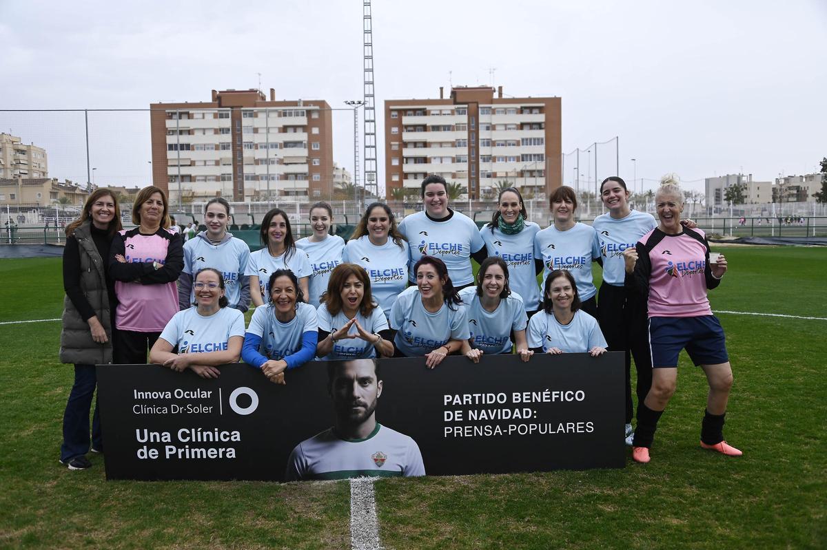 Partido benefico Populares Informadores