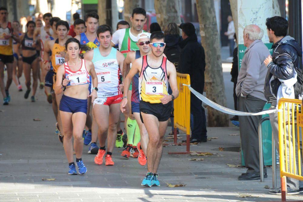 Matinal de marxa atlètica a Manresa