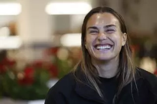 Sabalenka: "No me gusta ver a mis rivales, ver tenis masculino es más interesante"