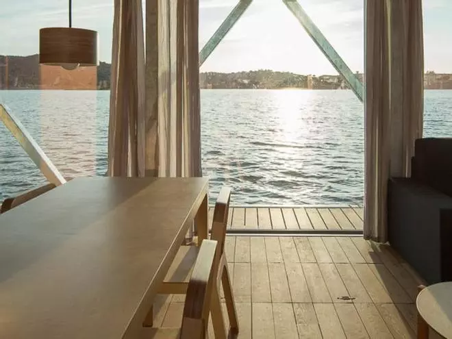 Una casa anfibia, modular y desmontable