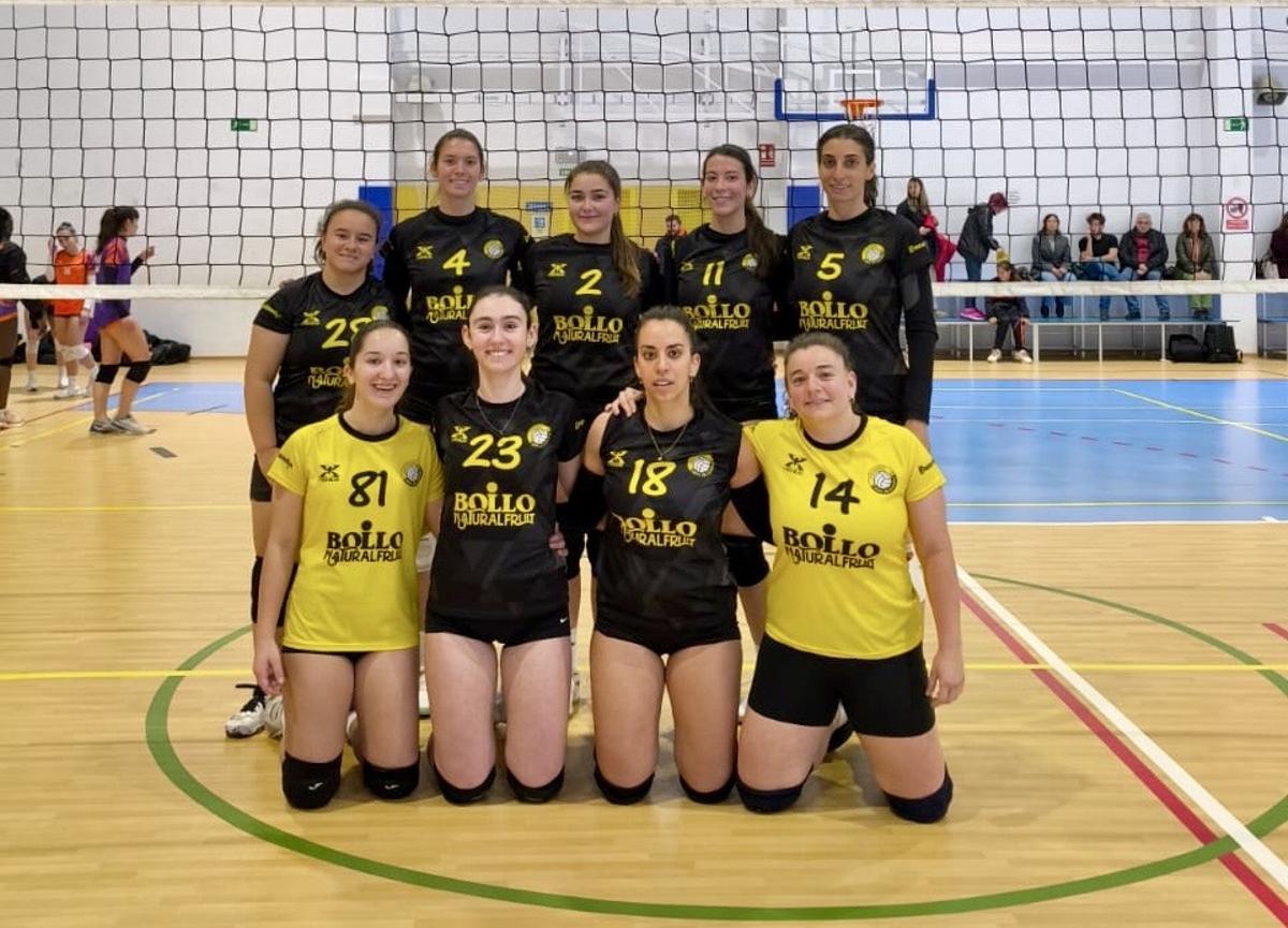 El senior femenino del Club Voleibol Real de Gandia