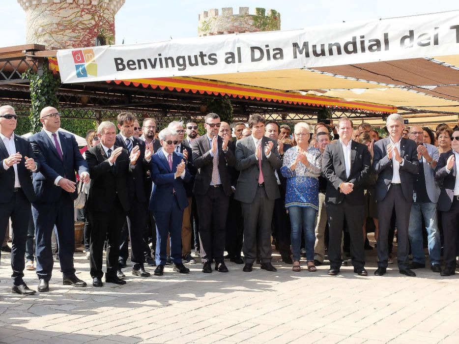 Dia Internacional del Turisme al Castell de Biart - La Federació d''Hostaleria de les Comarques de Girona ha celebrat aquest dilluns el seu 40è aniversari