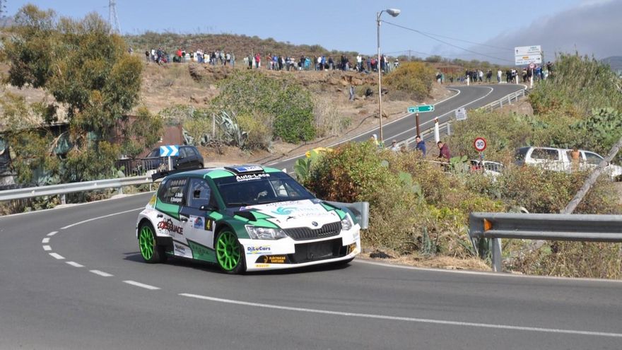 Luis Monzón y Armide Martín, cabezas de cartel en el Rally de Teror