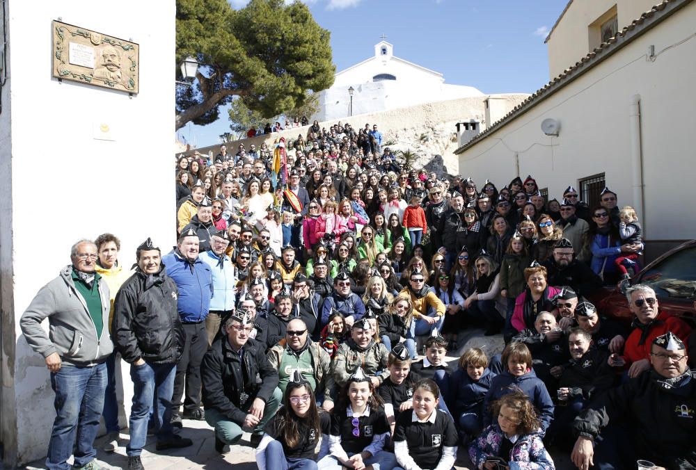 Comparsa de estudiantes de Petrer