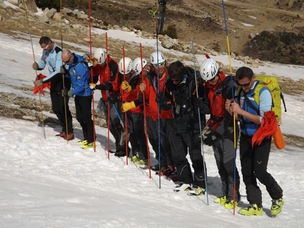 Simulacre de rescat a Vallter