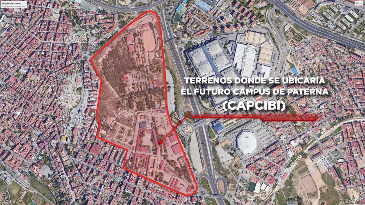 El futuro campus de FP de Paterna estará en los cuarteles militares