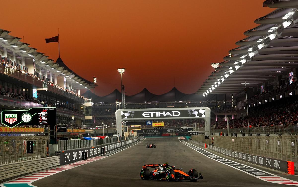 GP de Abu Dhabi de Fórmula 1, en imágenes.