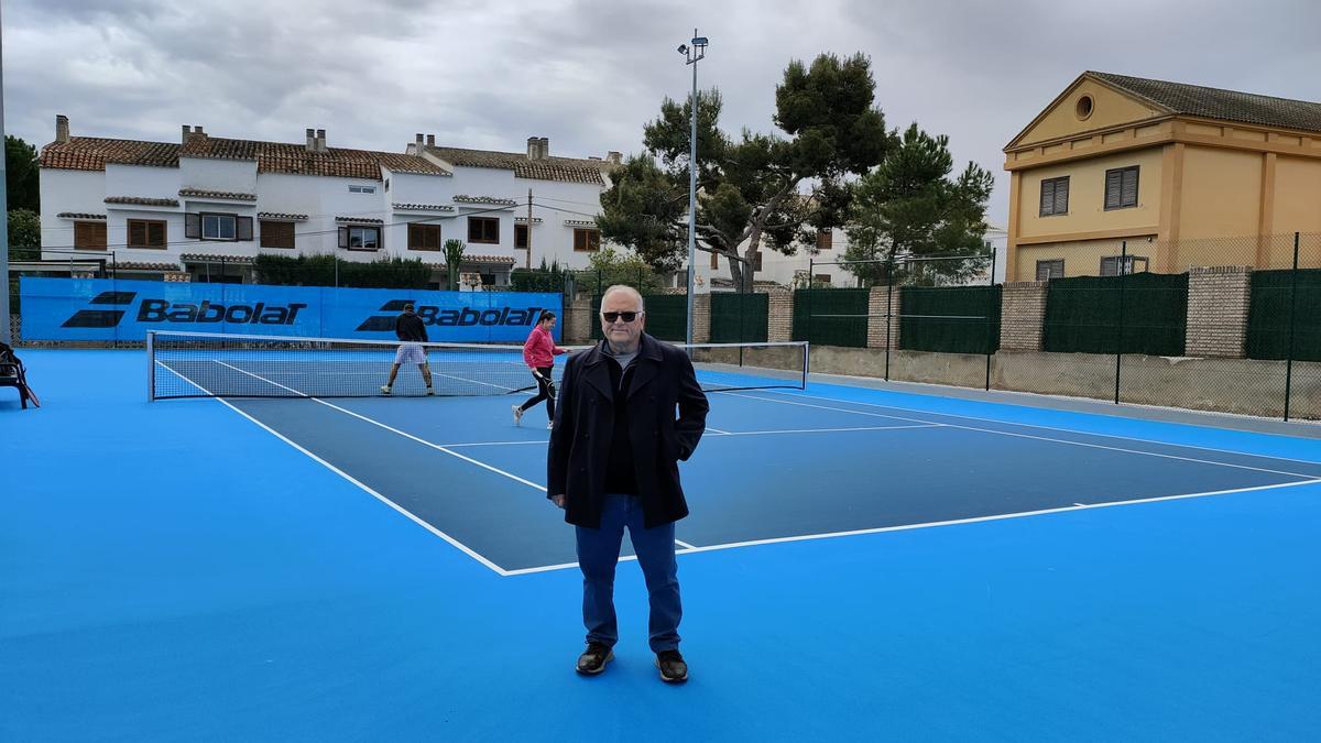Ximo García, presidente del Club Espñañol de Tenis