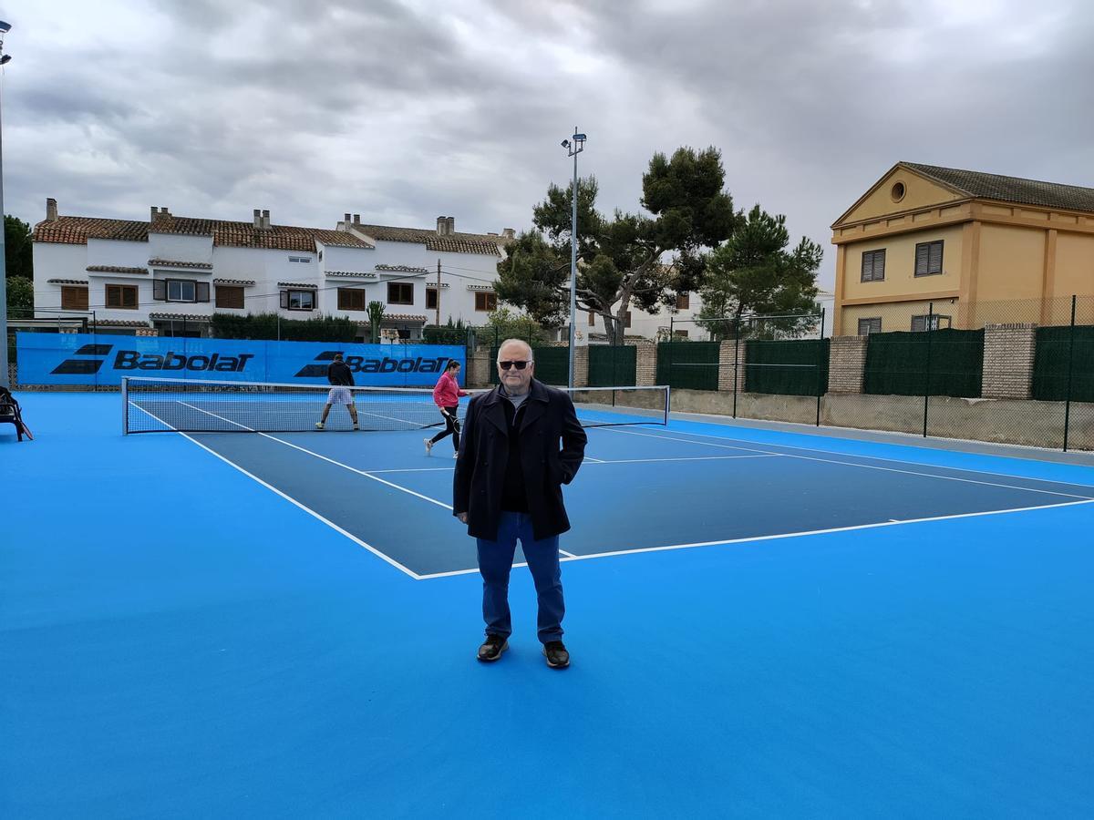 Ximo García, presidente del Club Espñañol de Tenis