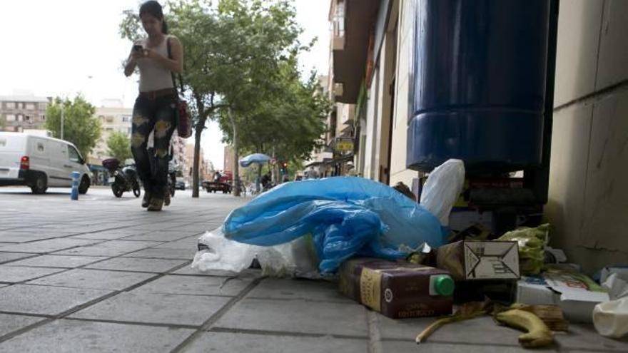 Imagen que presentaba el martes la avenida Doctor Rico