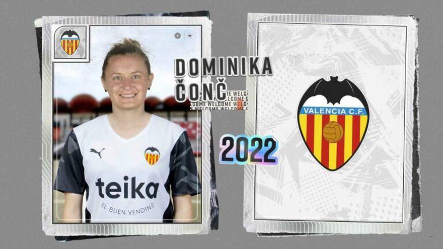 Anuncio de la centrocampista por el Valencia CF