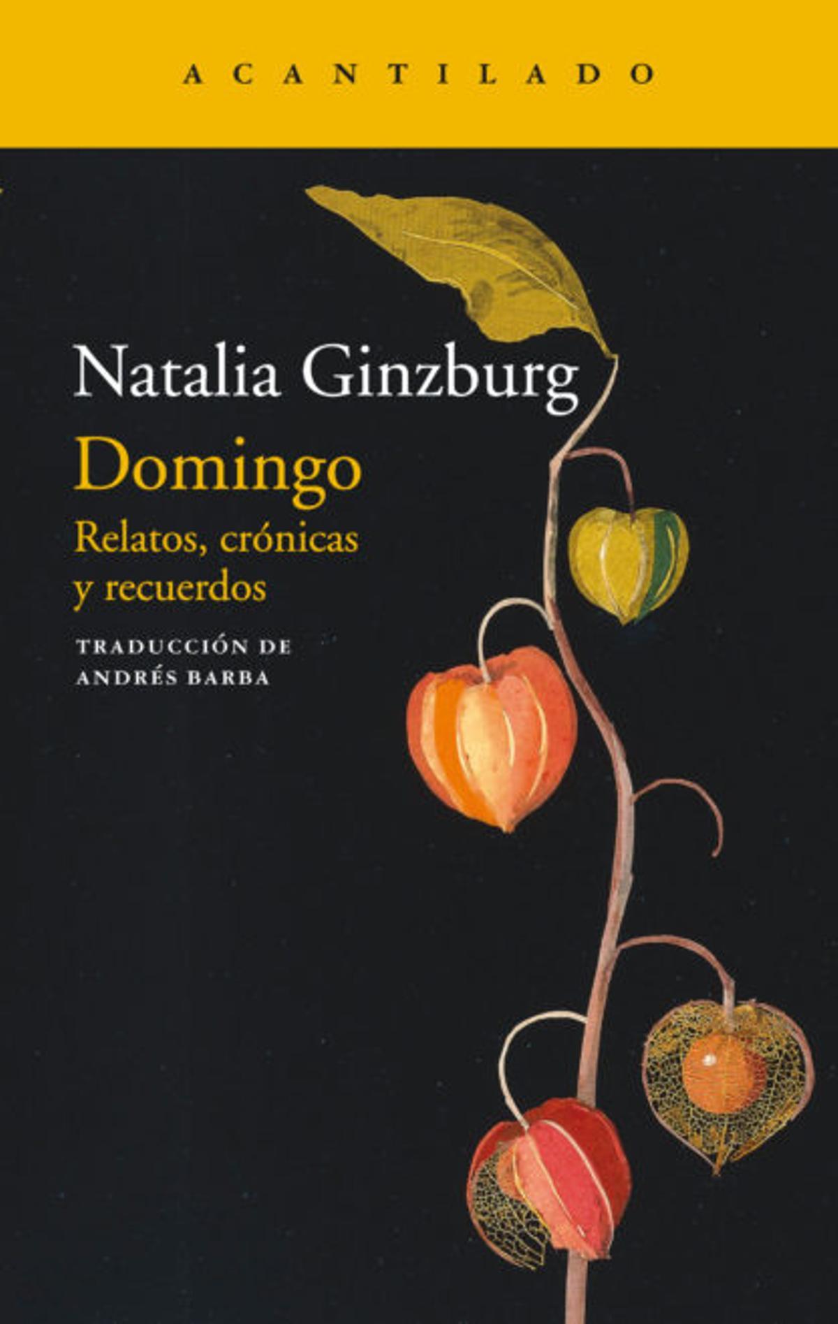 'Domingo', de Natalia Ginzburg.