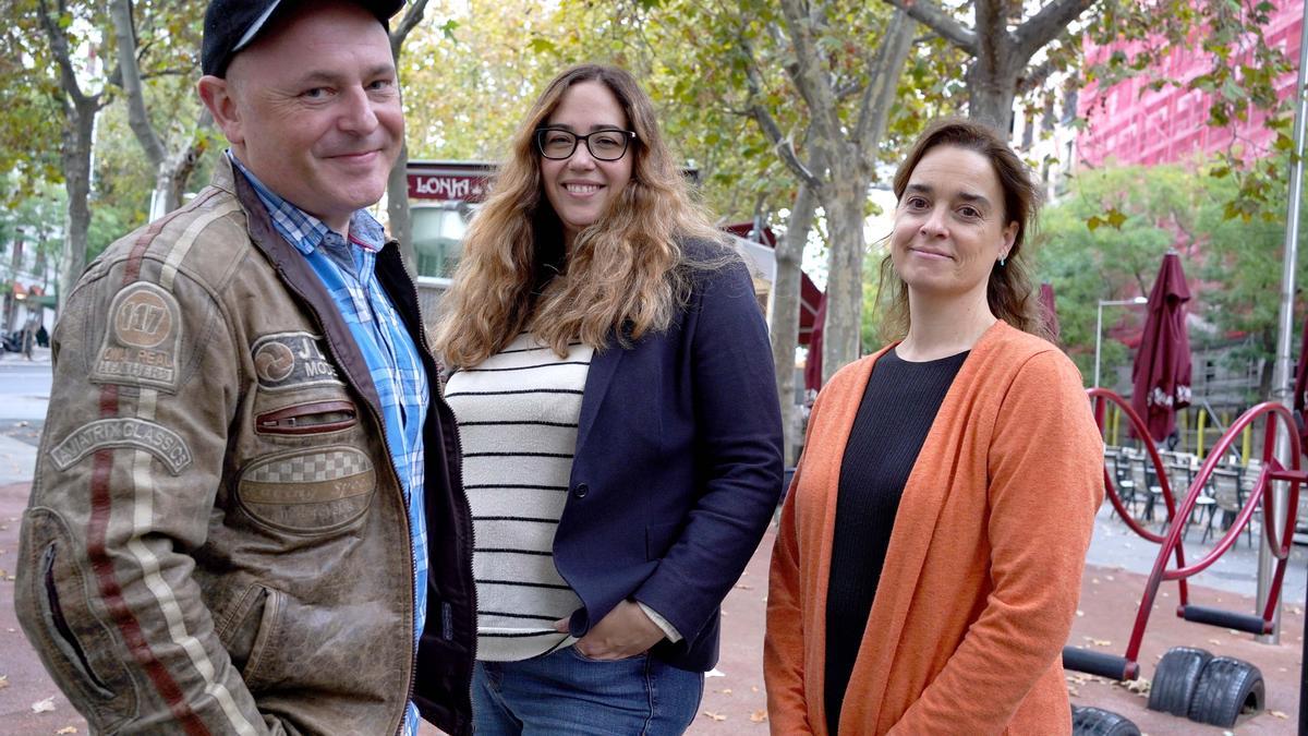 Eduardo Viéitez, Yolanda Costas y Lorea Elso , fundadores de la empresa Creast.