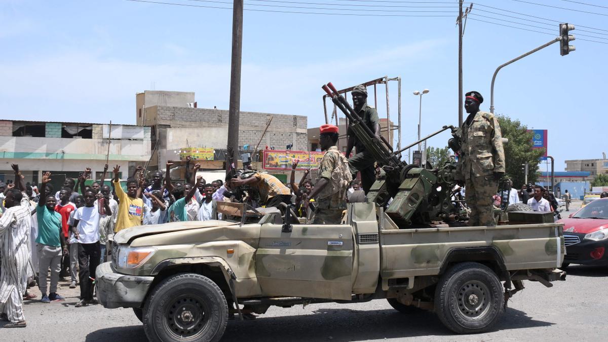 Conflicto armado en Sudán.