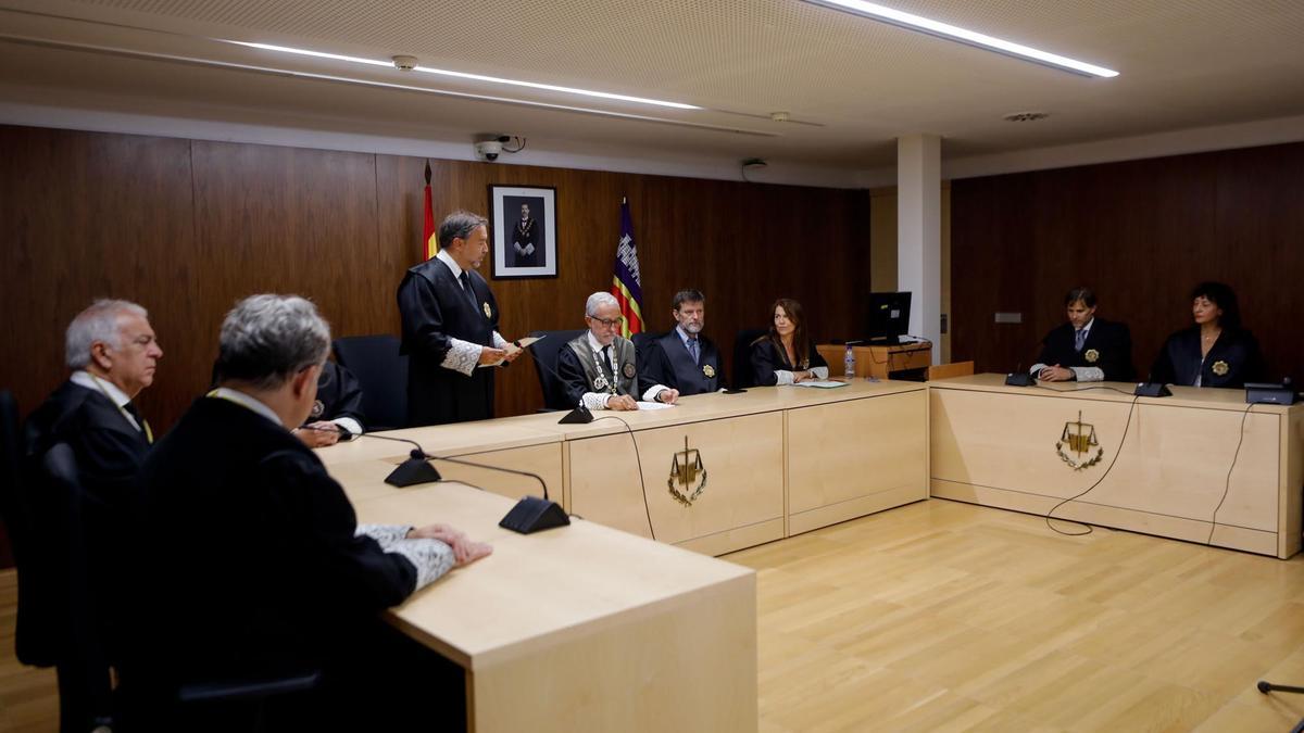 Imágenes de la apertura del año judicial en Ibiza