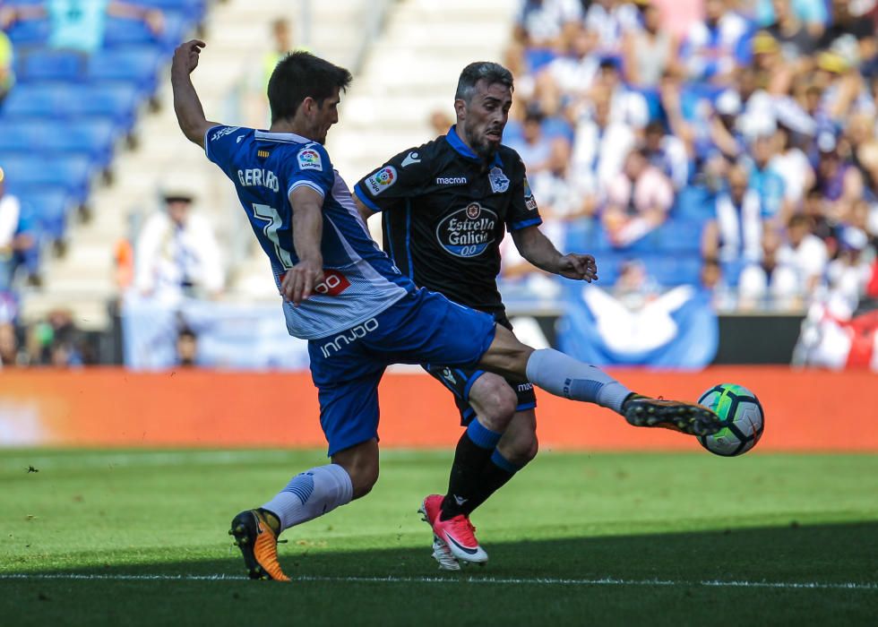 El Dépor cae goleado ante el Espanyol