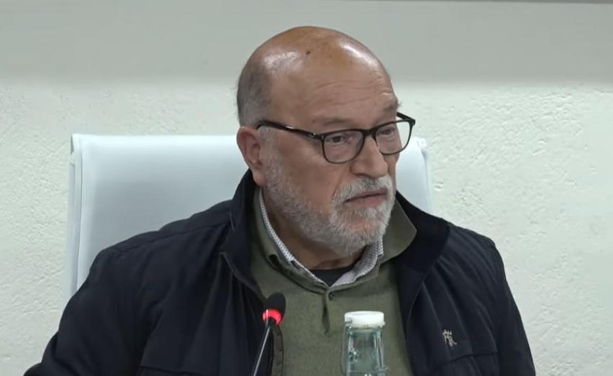 El portavoz de Vox en el Ayuntamiento de Ontinyent, Andrés Navalón.