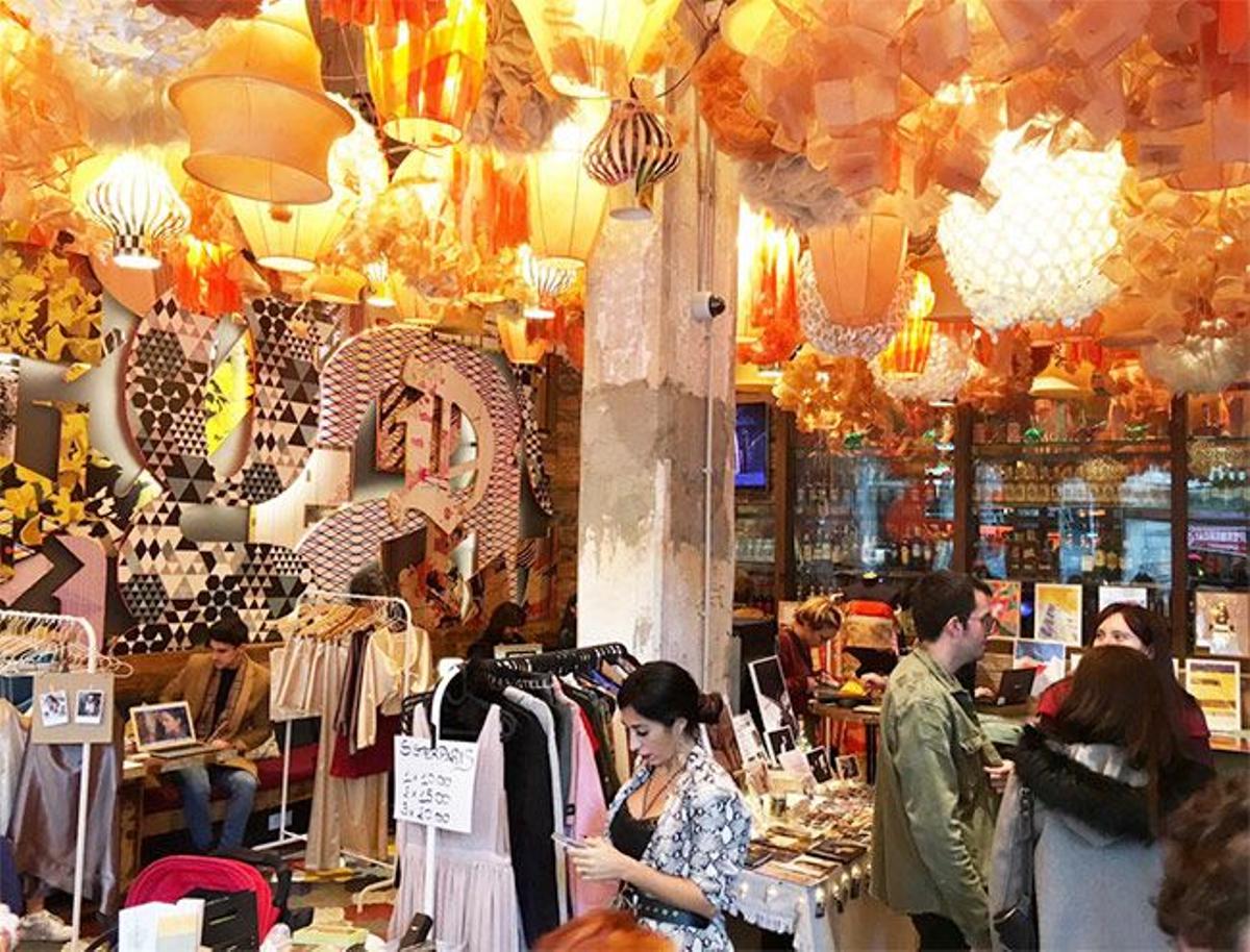 Un mercado en Barcelona