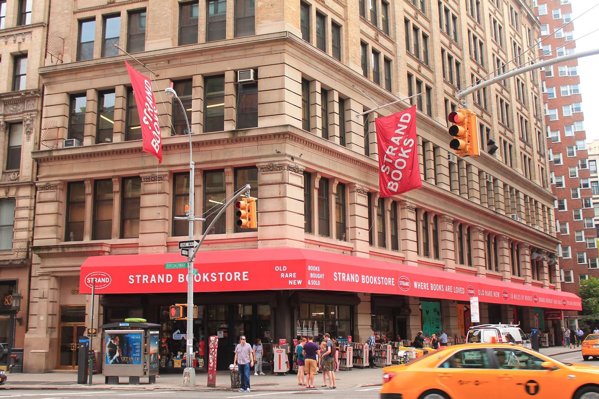 Librería Strand de Nueva York.